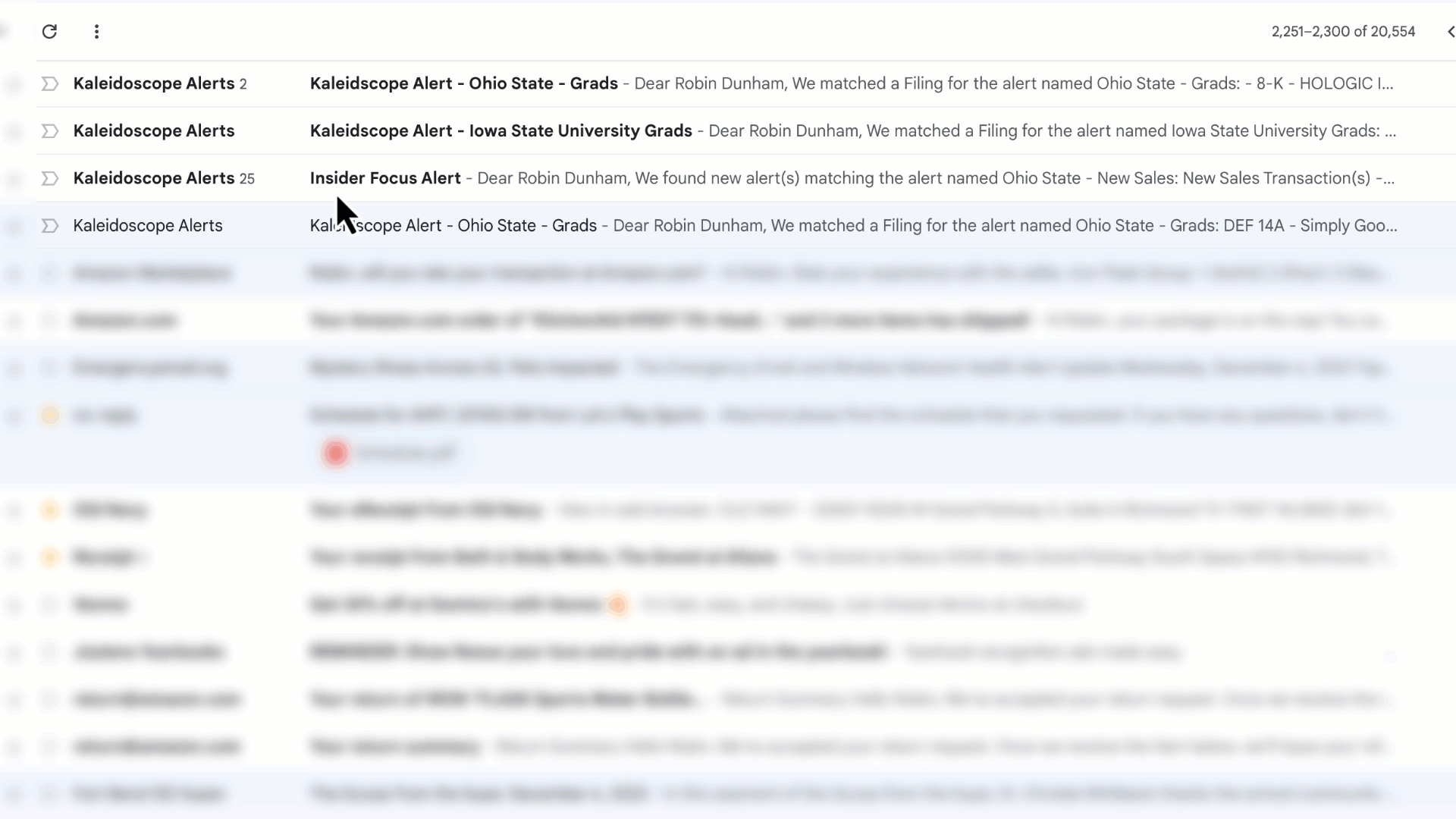 Insider Focus Benefits Demo