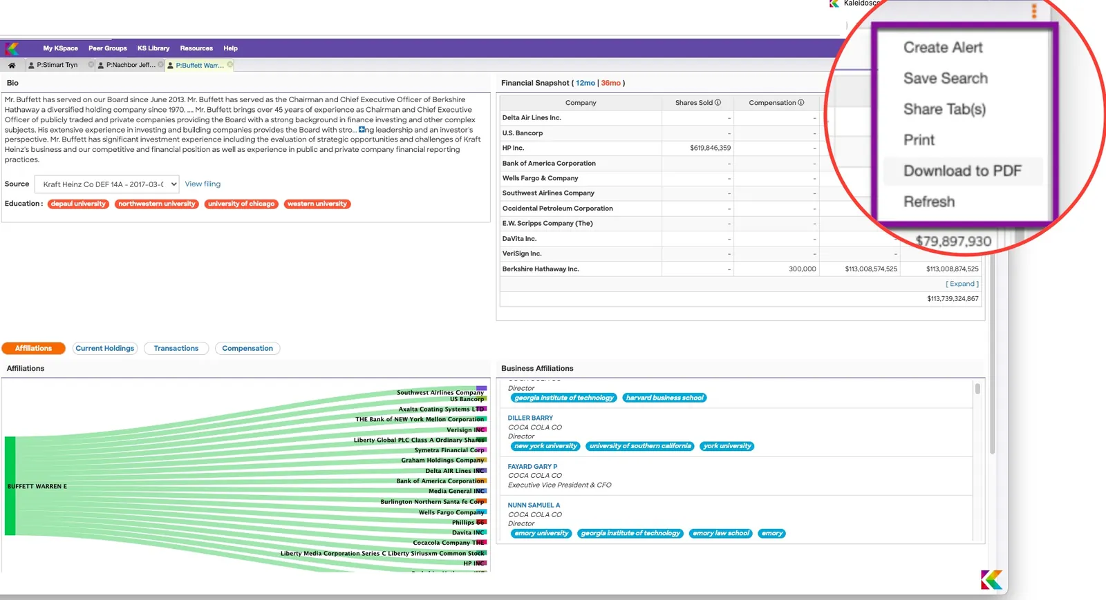 Export Insider Profiles . . . 1-2-3